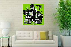 Green abstract 42256