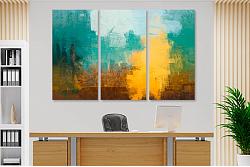 Tablouri canvas abstract culori moderne