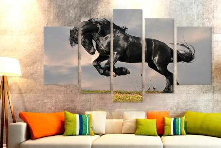 Tablouri canvas Friesian 6954